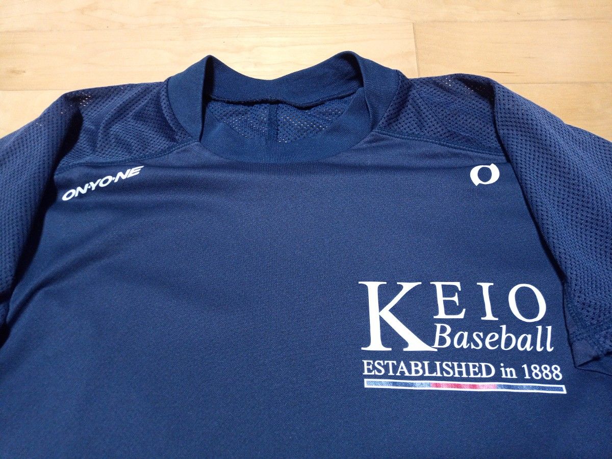 慶応義塾高校(神奈川) 野球部 ベースボールTシャツ  ユニフォーム 高校野球