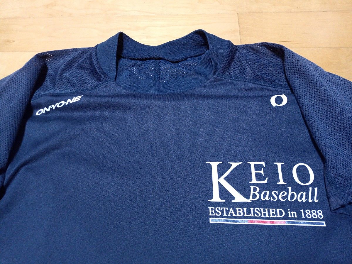 慶応義塾高校(神奈川) 野球部 ベースボールTシャツ ユニフォーム 慶応義塾高校(神奈川) 野球部 ベースボールTシャツ ユニフォーム
