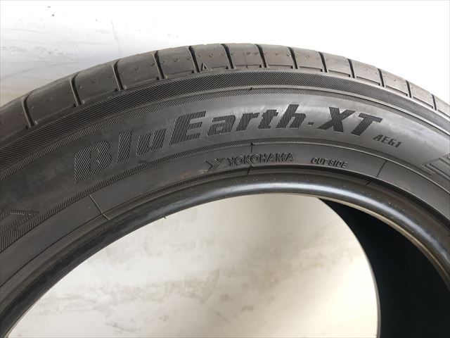 激安中古タイヤ　　225/55R19 99V ヨコハマ　BLUEarth-XT AE61 23/22年製　　2本_画像5