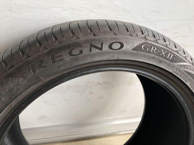 激安中古タイヤ　　245/40R17 91W BS REGNO GR-XⅡ　　19年製　　1本_画像4