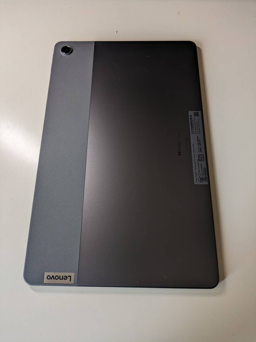 【送料当方負担】Lenovo Tab M10 Plus (3rd Gen) - ストームグレー (LTE版)　中古美品・正常稼働品・通話可能 23年3月購入