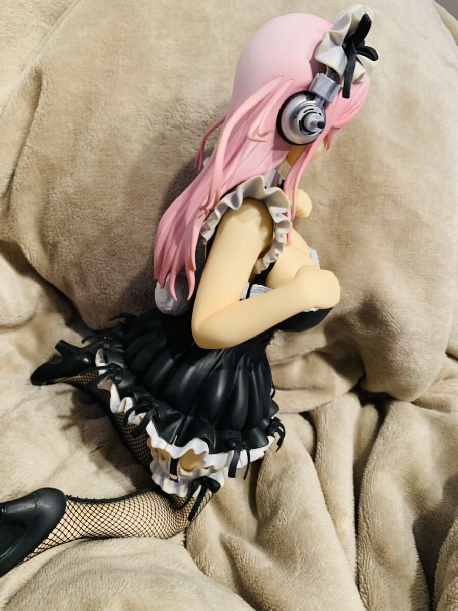  Super Sonico ba knee Ver. 1/4 scale figure 