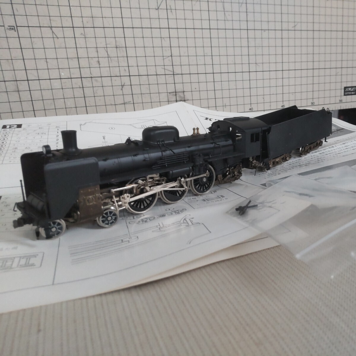 カツミ模型C55型 HOゲージ蒸気機関車_画像3