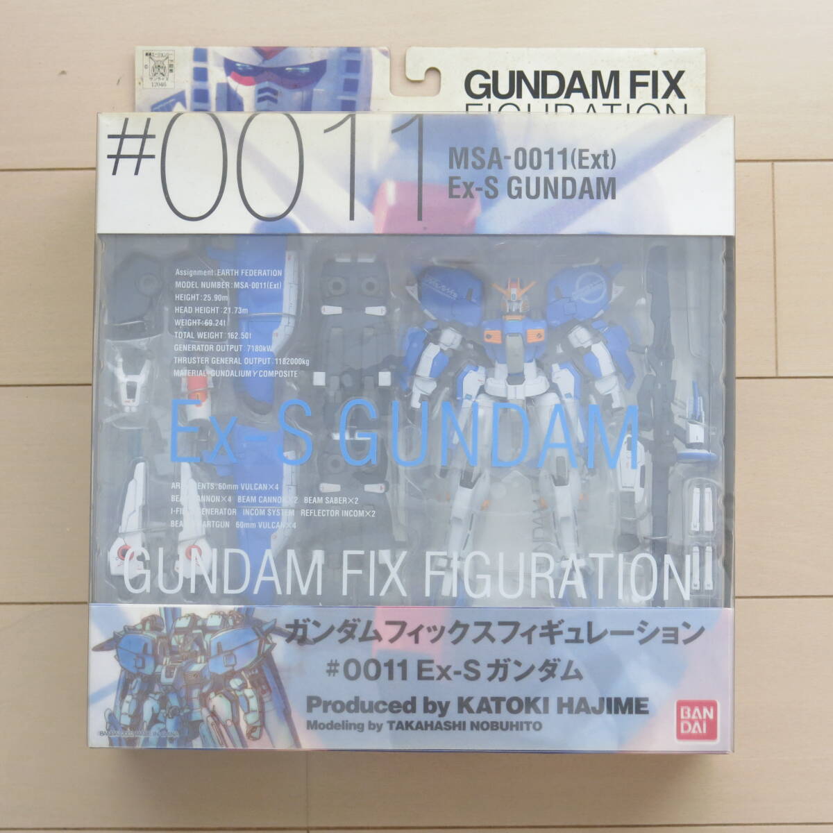 未開封　ガンダム フィックス フィギュレーション GUNDAM FIX FIGURATION　#0011 MSA-0011[Ext]　Ex-S GUNDAM