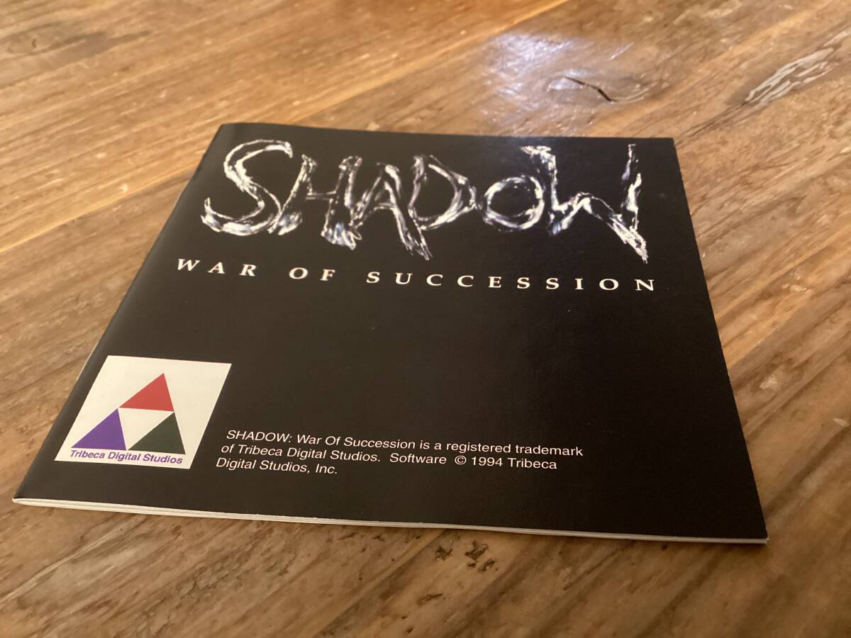 ☆海外版/3DOソフト/SHADOW/WAR OF SUCCESSION/対戦型格闘ゲーム ☆海外版/3DOソフト/SHADOW/WAR OF SUCCESSION/対戦型格闘ゲーム