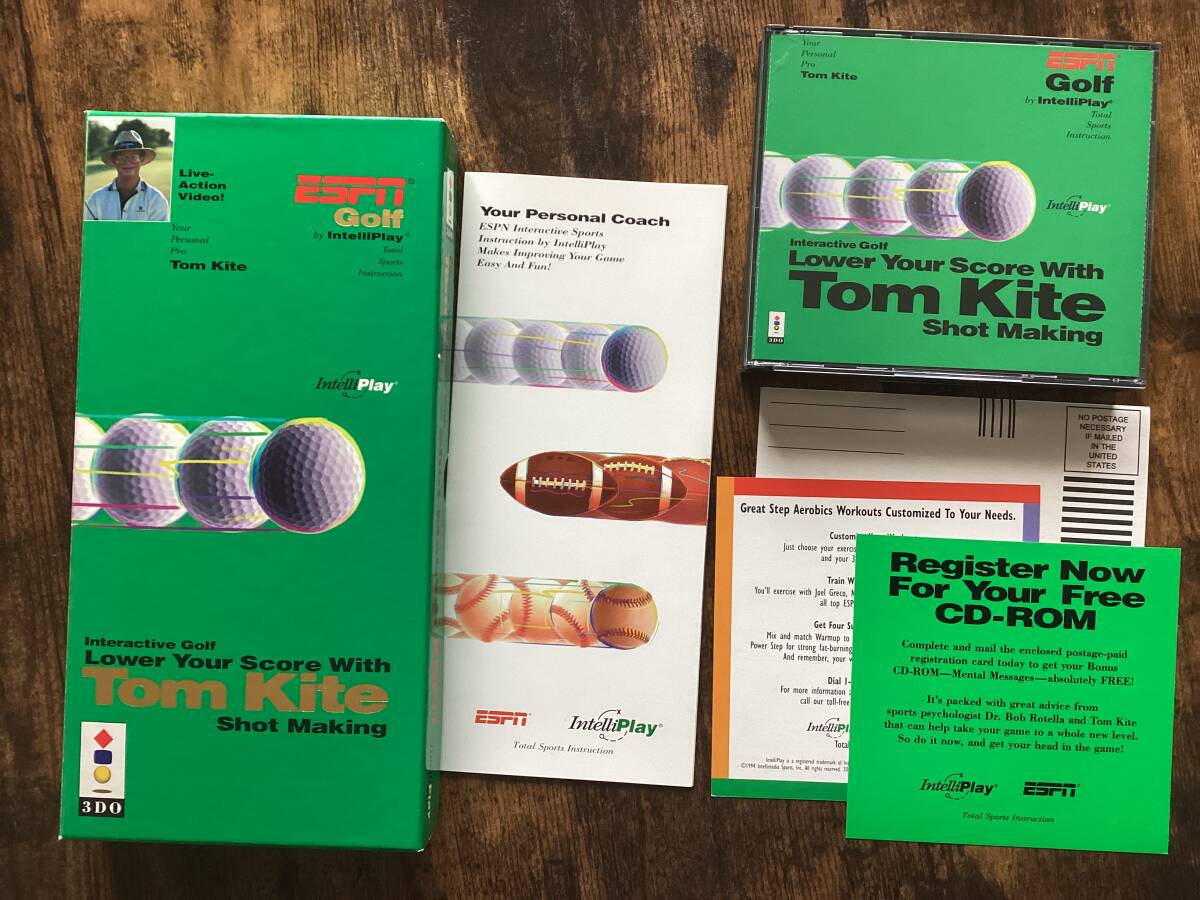 5100円 ☆北米版/3DOソフト/Tom Kite/トムカイトのこれがゴルフ 5100円 ☆北米版/3DOソフト/Tom Kite/トムカイトのこれがゴルフ
