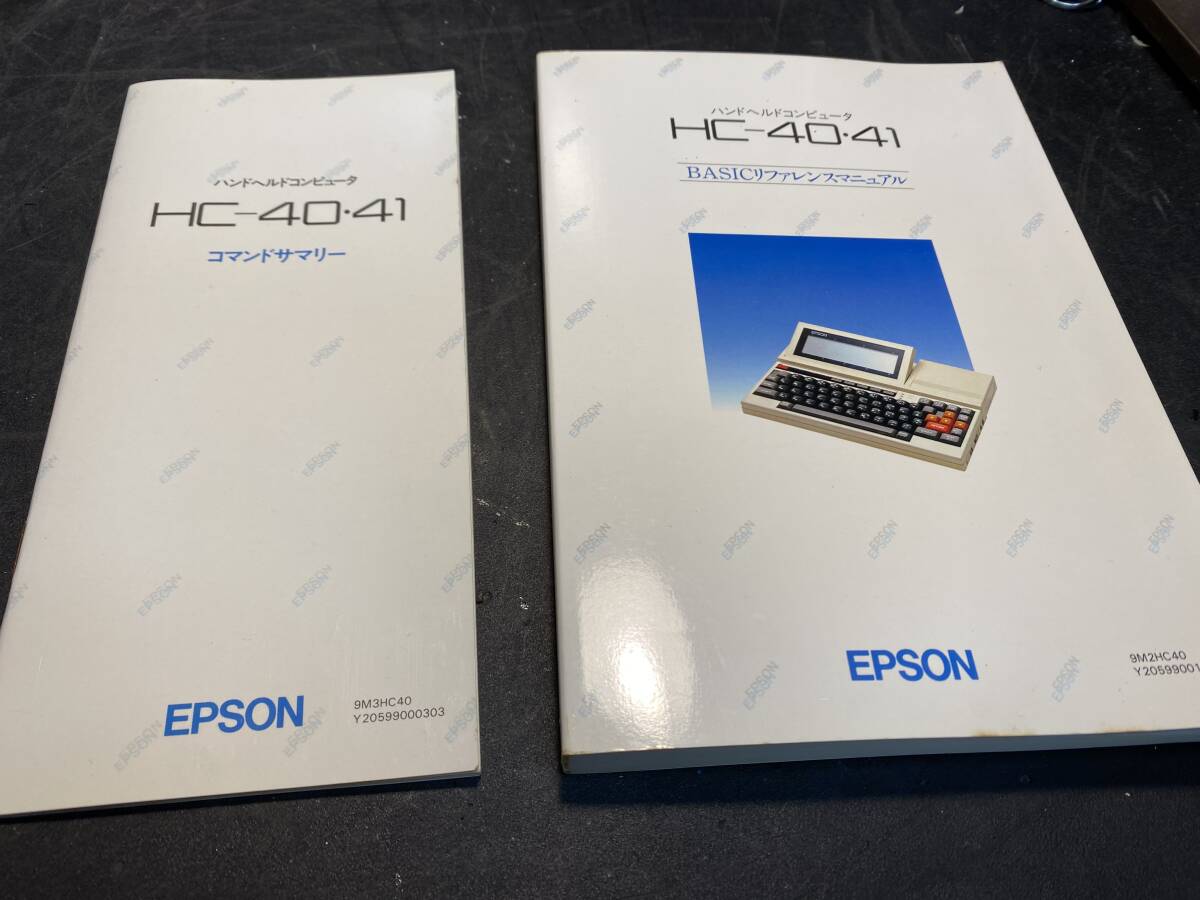 EPSON HC-40 単三電池４本で動くCP/Mマシンの画像4