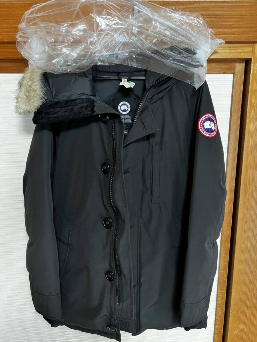 カナダグース CANADA GOOSE ジャスパー ダウンジャケット S JASPER 黒 _画像4