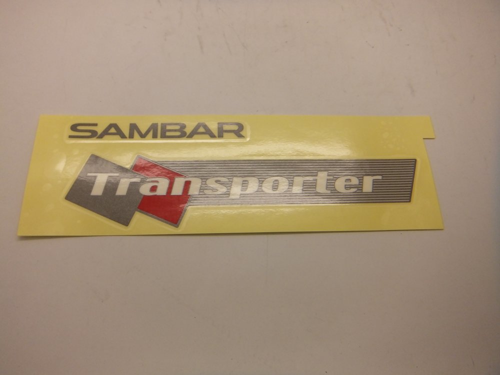 スバル　サンバー(S321,S331)リアボディネーム トランスポーターTRNSP_画像1