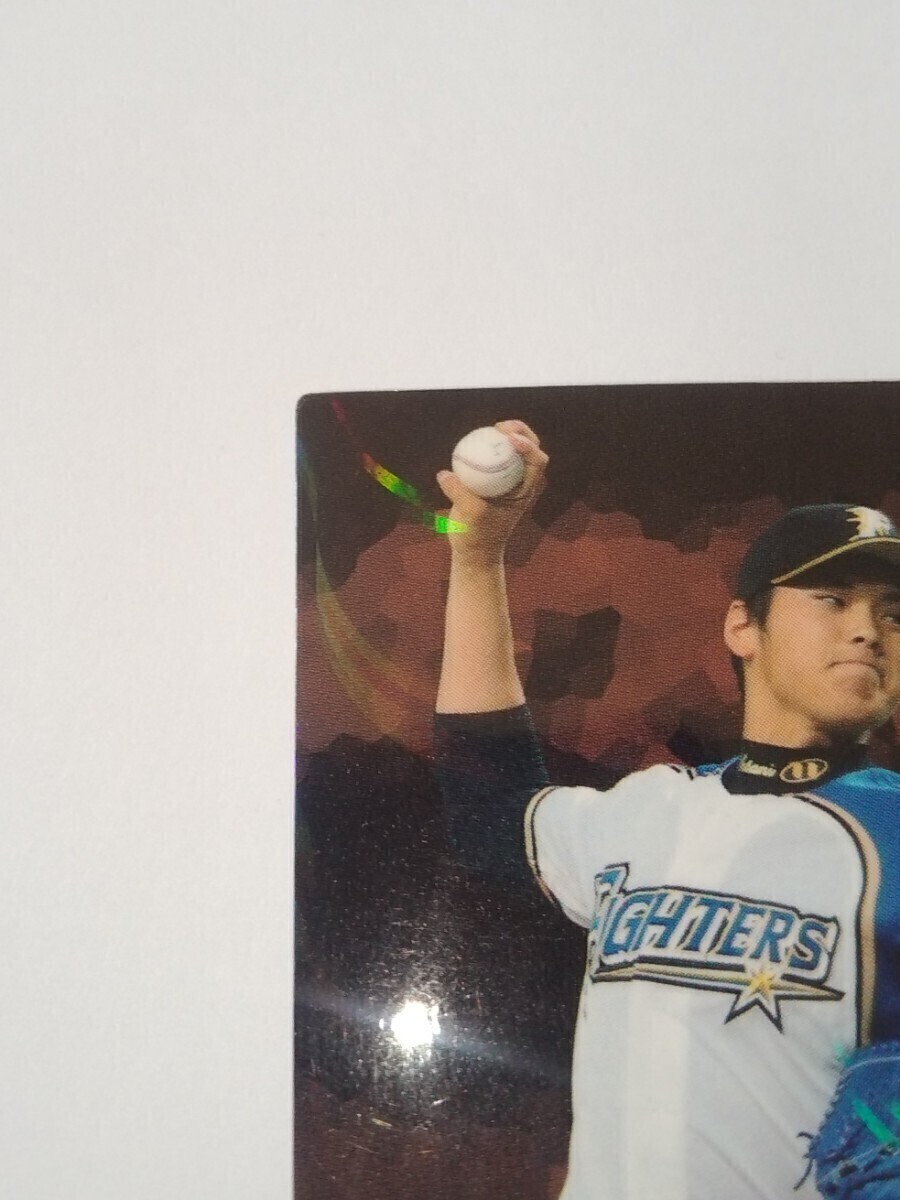 大谷翔平 金箔サイン ルーキーカード    ２０１３ 北海道日本ハムファイターズ    プロ野球チップス １円スタートの画像2
