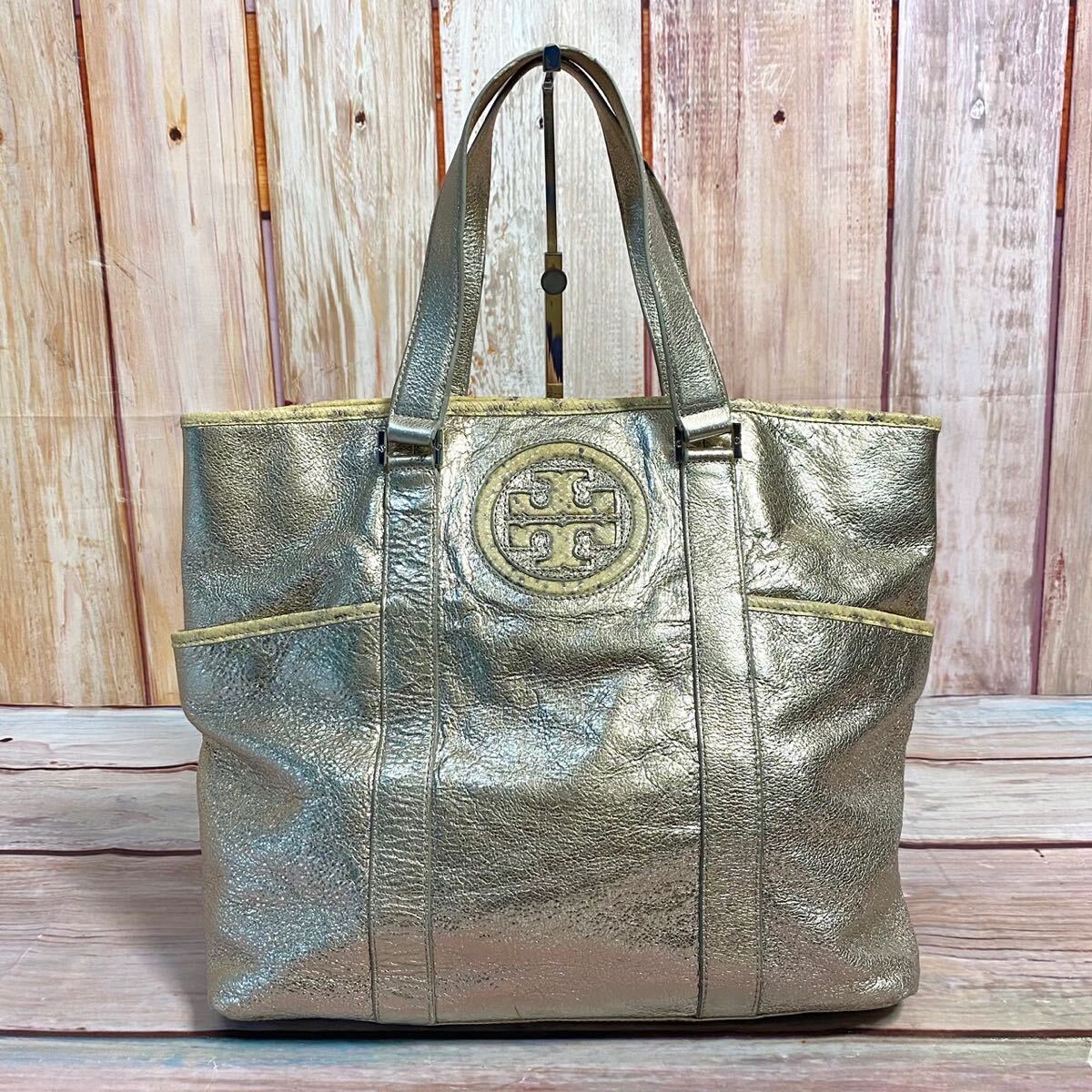 トリーバーチ　TORY BURCH　トートバッグ　ハンドバッグ　ビッグトート　肩がけ　手提げ　大きめ_画像1