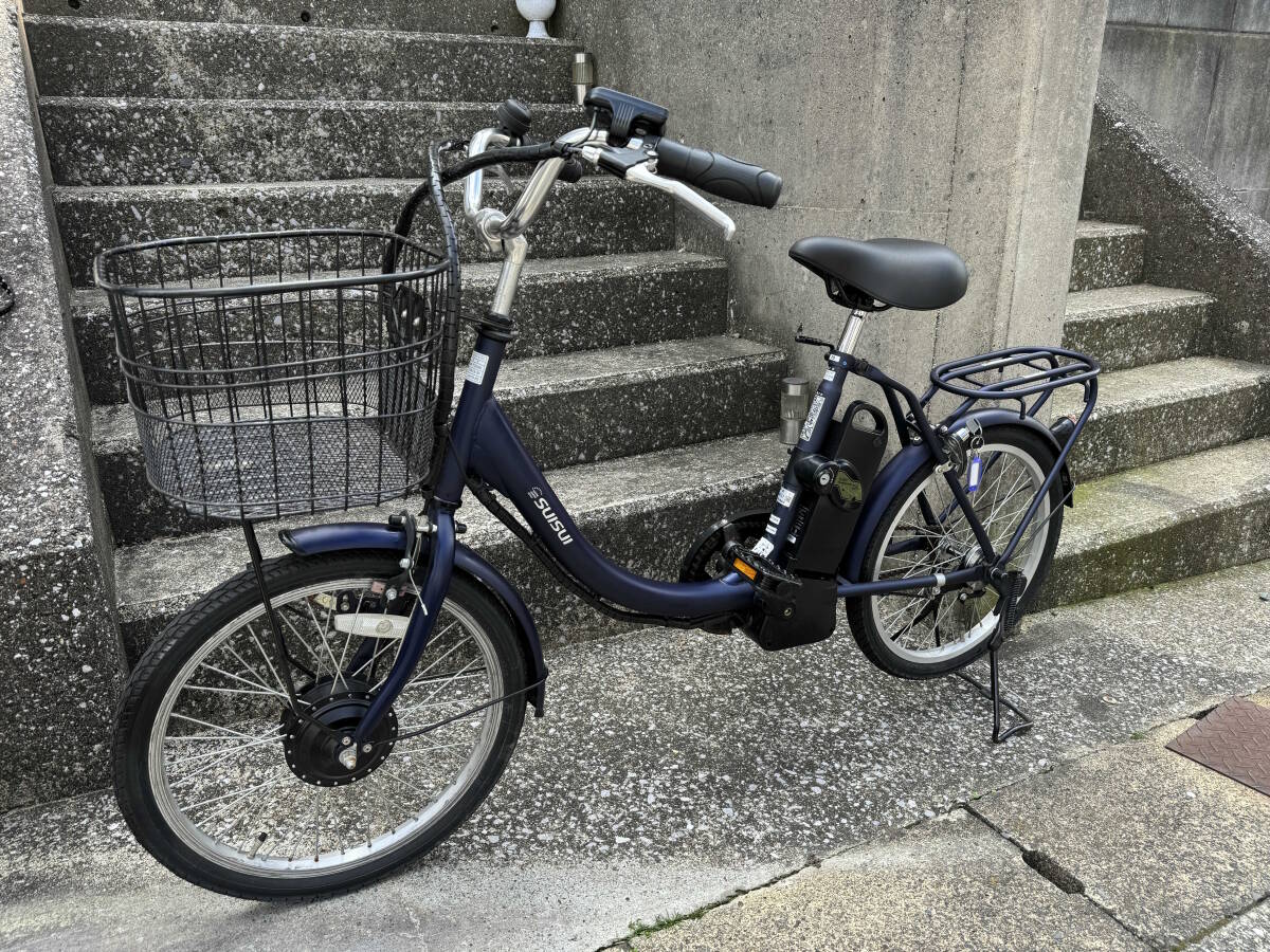 ★電動自転車 安心のSUISUIブランド バッテリー新品（33000円相当）昨年交換済み★の画像1