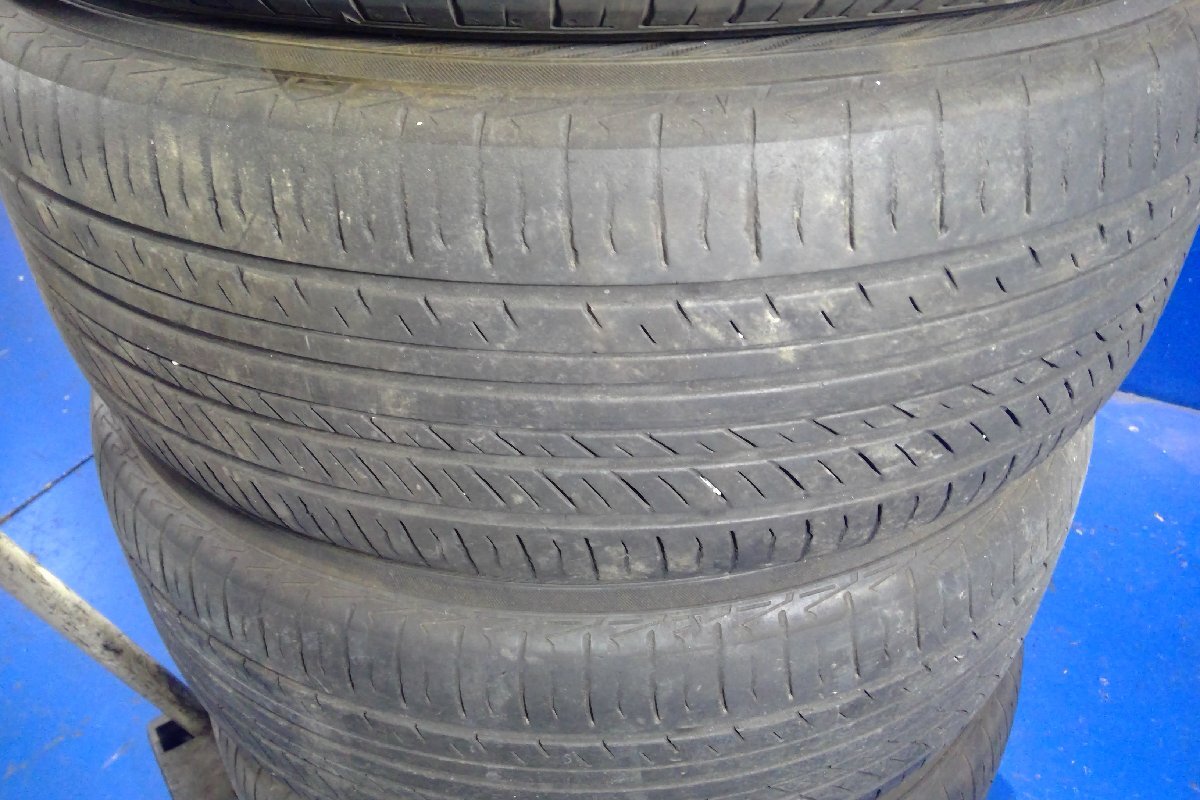 (H)スバル 純正 17インチ アルミホイール 7J +48 PCD100 ・タイヤ ヨコハマ 215/50R17 山有 4本セット エクシーガ 7 [2304223]の画像9