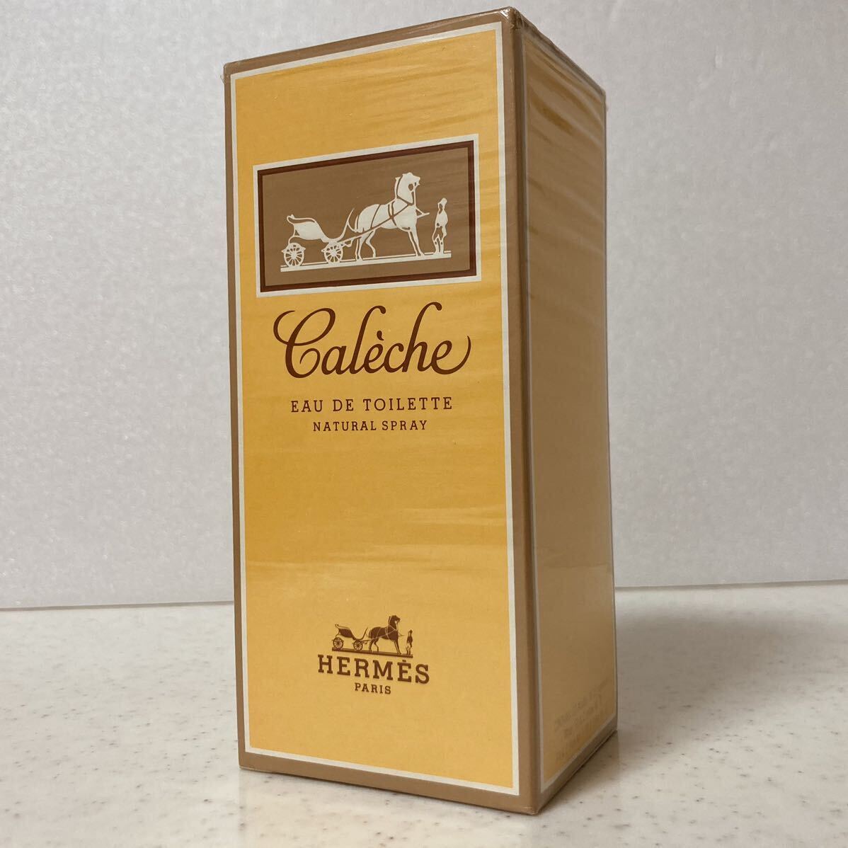 未開封 経年品 HERMES エルメス Caleche カレーシュ オードトワレ 25ml 香水 フレグランスの画像1