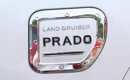ランドクルーザープラド150系専用 PRADO 給油口カバー　2色加選　激安価_画像2