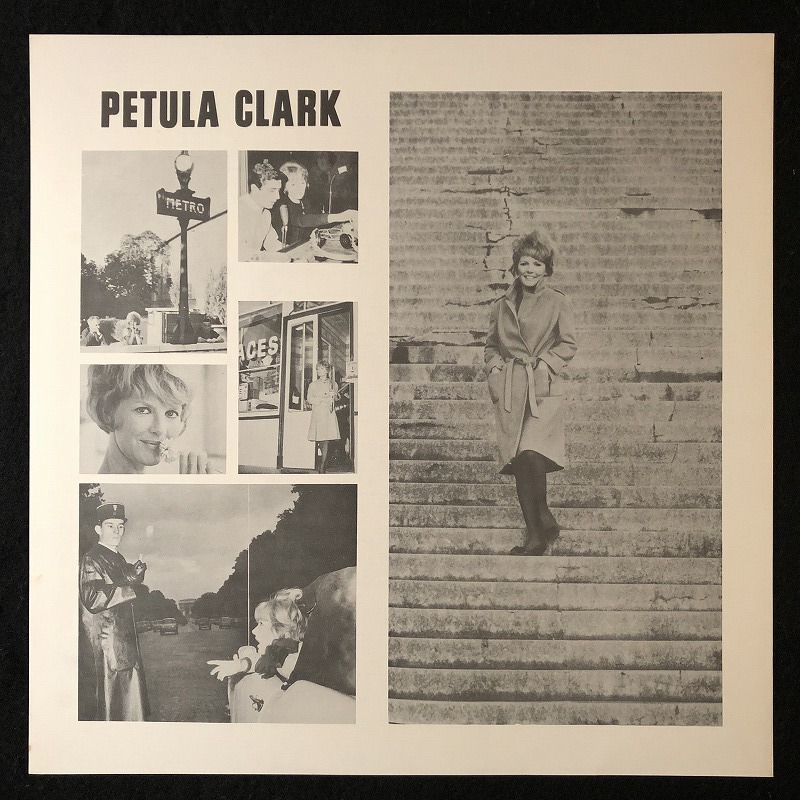 【白盤・ペラジャケ】美品 プロモ 見本盤 / ペトゥラ・クラーク「ハロー・パリ」HELLO PARIS / PETULA CLARKの画像3