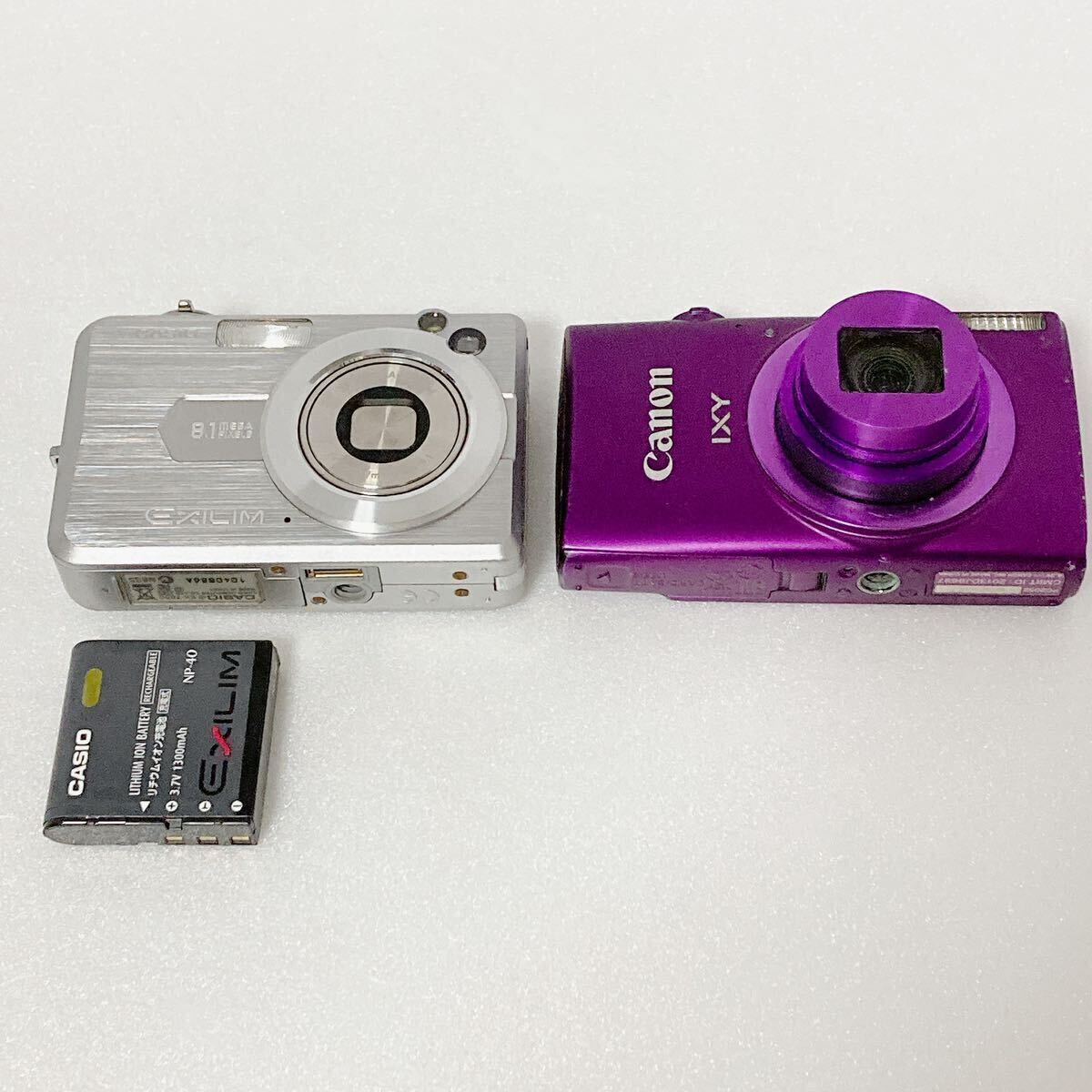 【ジャンク】Canon キャノン IXY 630　casio カシオ ex-z850 デジタルカメラ まとめ_画像1