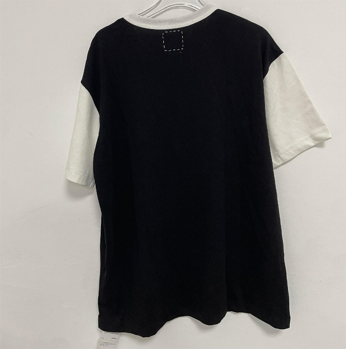 VISVIM ビズビム アルファベット ロゴ T-SHIRT 半袖 Tシャツ ファッション サイズ２ ブラック 中古 TN 1の画像4