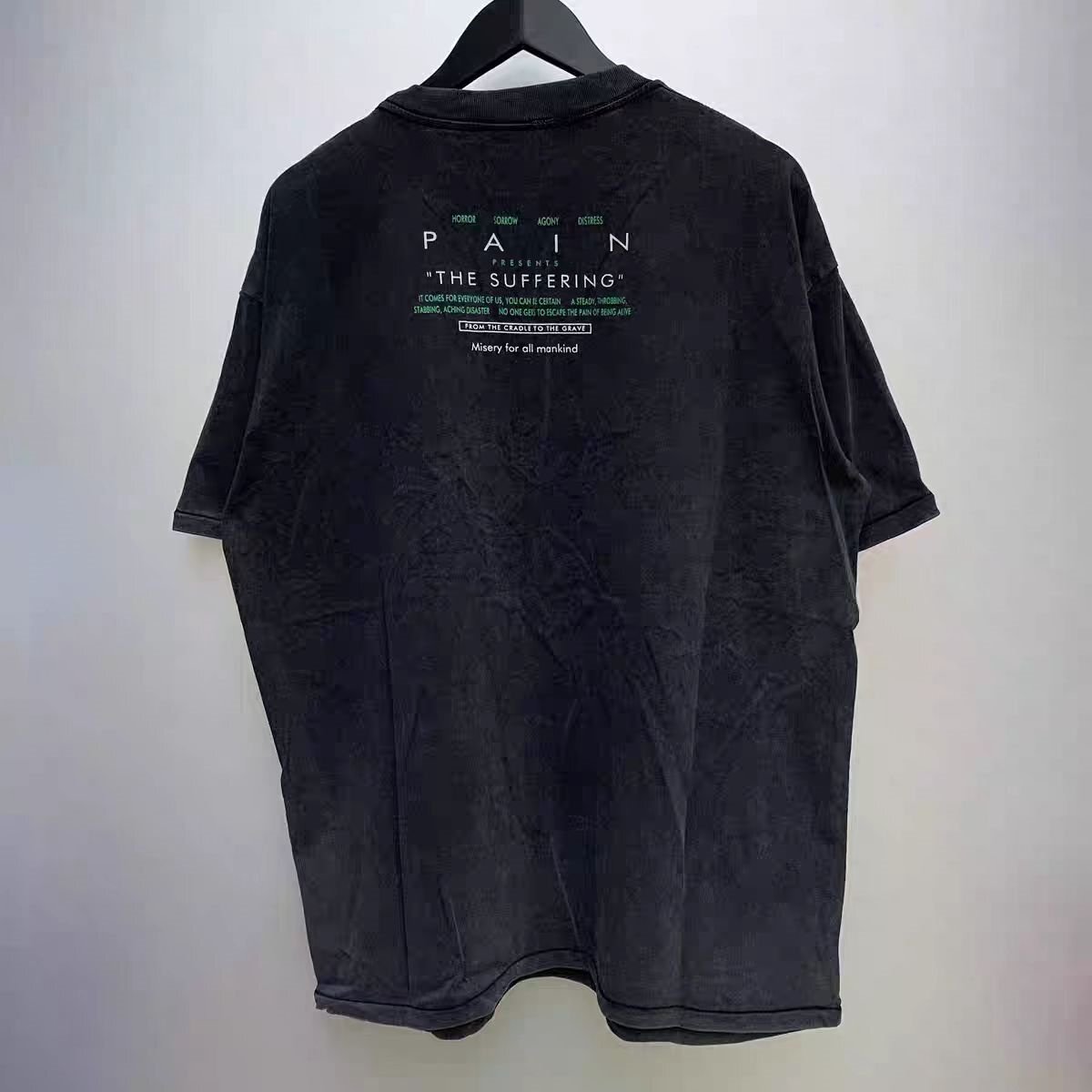 SAINT MICHAEL セントマイケルearthquake vintage t-shirt 半袖 Tシャツ M 中古 TN 1_画像2