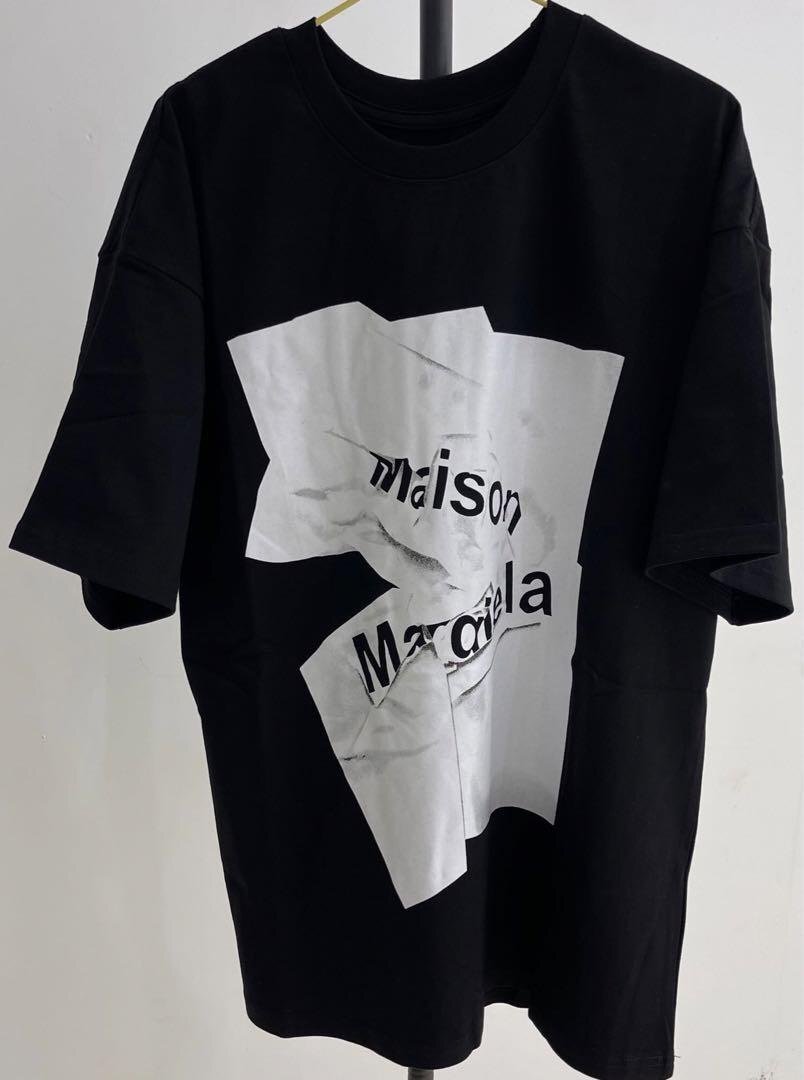 Maison Margiela メゾンマルジェラ T-shirt 半袖 Tシャツ ファッション ブラック L 中古 TJ 1の画像1