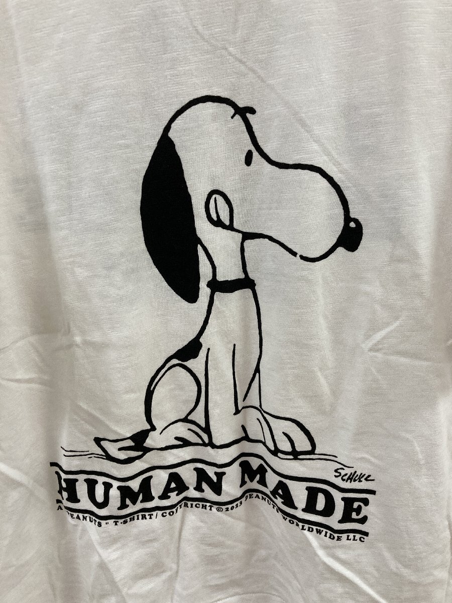 HUMAN MADE ヒューマンメイド T-SHIRT 半袖 Tシャツ dog 犬 ホワイト M 中古 TN 1_画像2