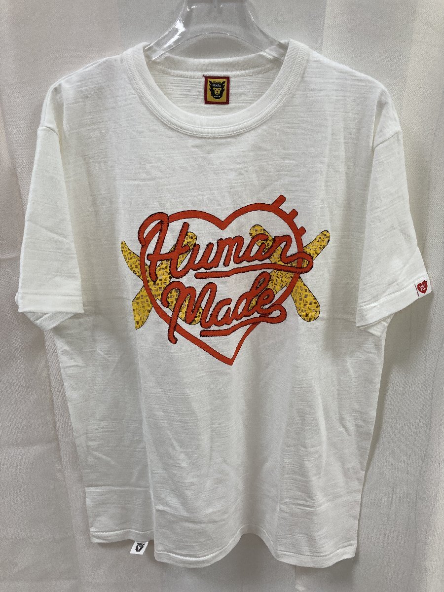 HUMAN MADE ヒューマンメイド HUMAN MADE x KAWS Made Graphic T-Shirt 半袖 Tシャツ ホワイト M 中古 TN 1の画像1