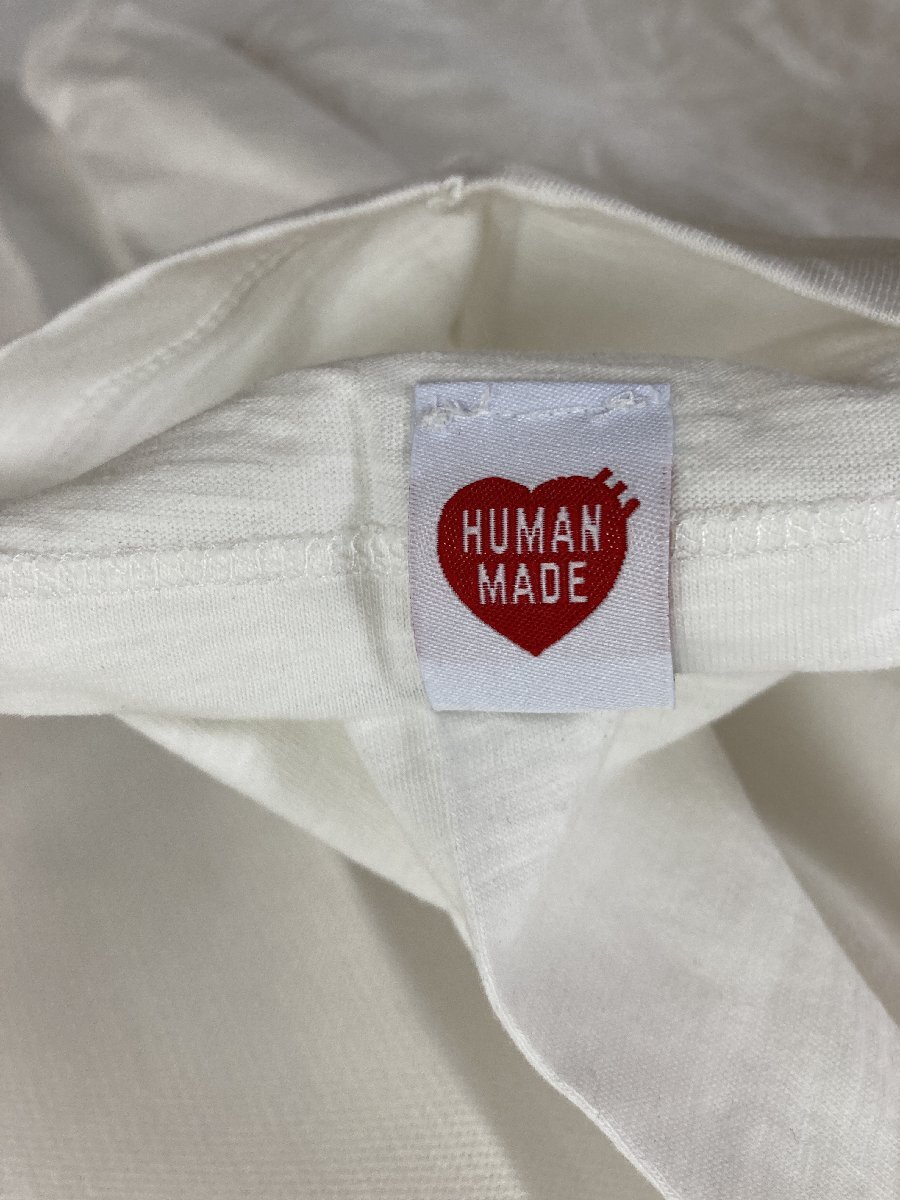 HUMAN MADE ヒューマンメイド HUMAN MADE 2023SS HEART BADGE T-SHIRT 半袖 Tシャツ ホワイト M 中古 TN 1の画像7