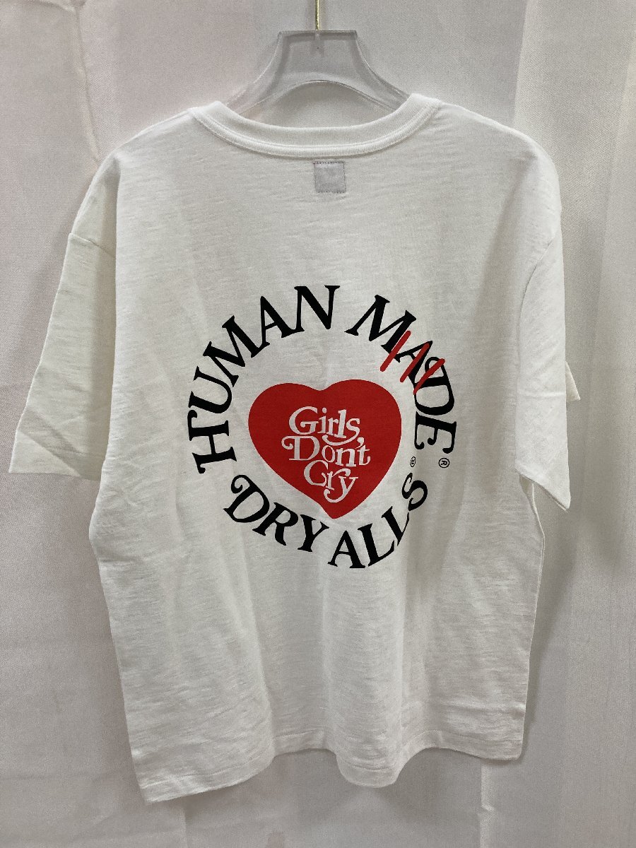 HUMAN MADE ヒューマンメイド Girls Don't Cry T shirt 半袖 Tシャツ ホワイト M 中古 TN 1の画像1