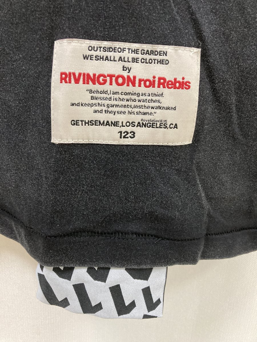 RRR123 T-SHIRT 半袖 Tシャツ ファッション M ブラック 中古 TN 1の画像3