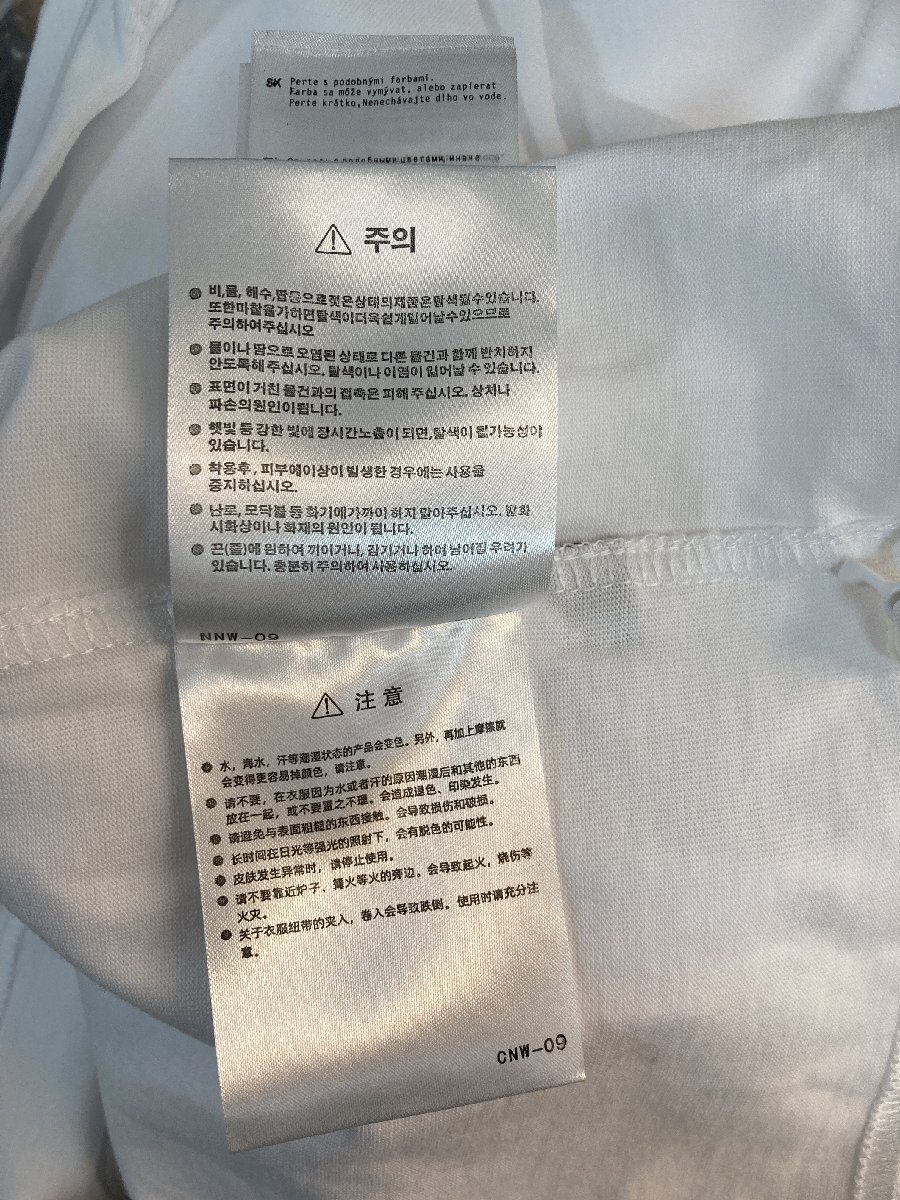 DAIWA PIER39 × ENNOY Tech Drawstring Tee 半袖 Tシャツ ホワイト M 中古 TN 1の画像10