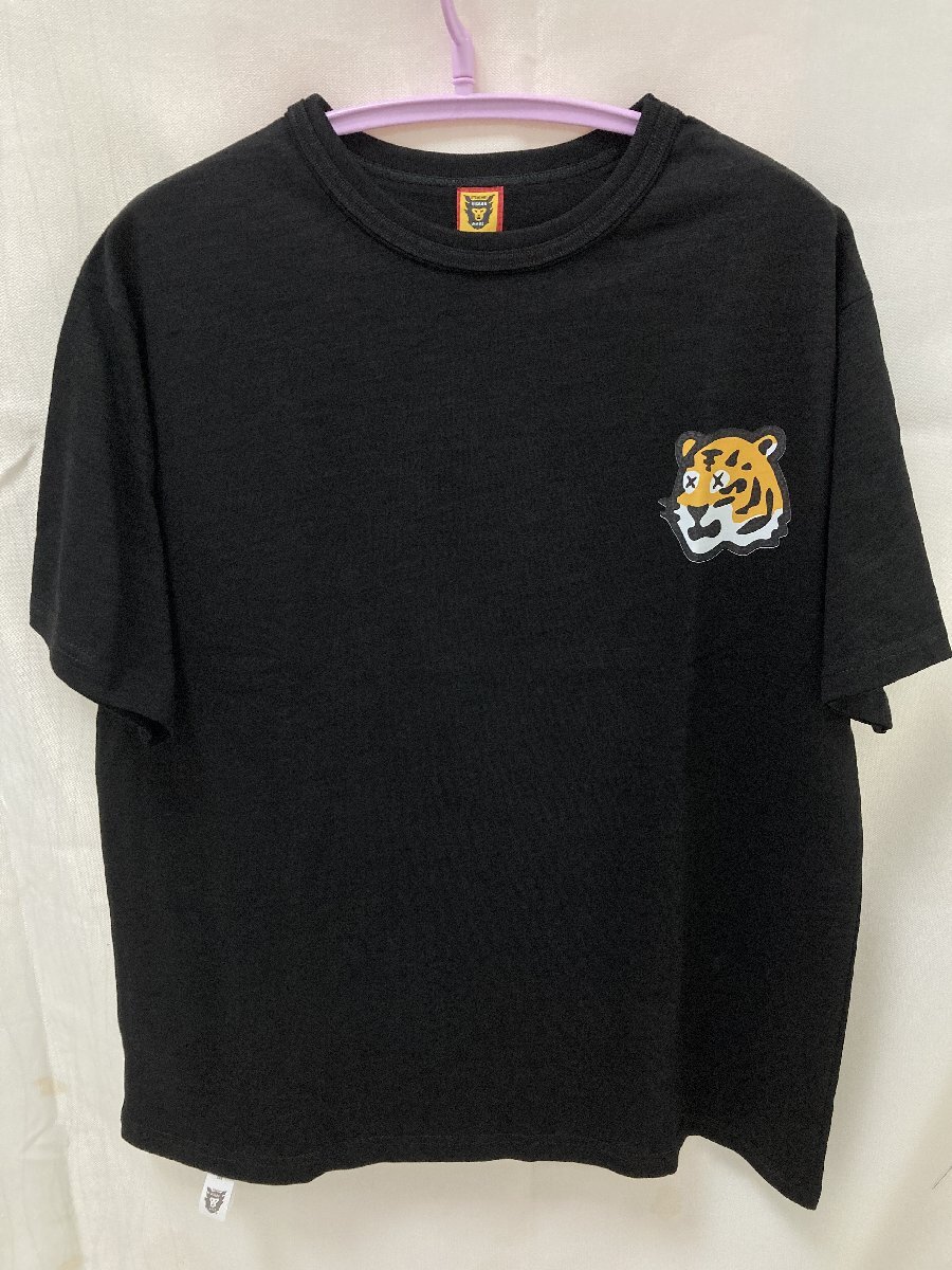 HUMAN MADE ヒューマンメイド KAWS T-Shirt 半袖 Tシャツ ブラック L 中古 TN 1の画像1