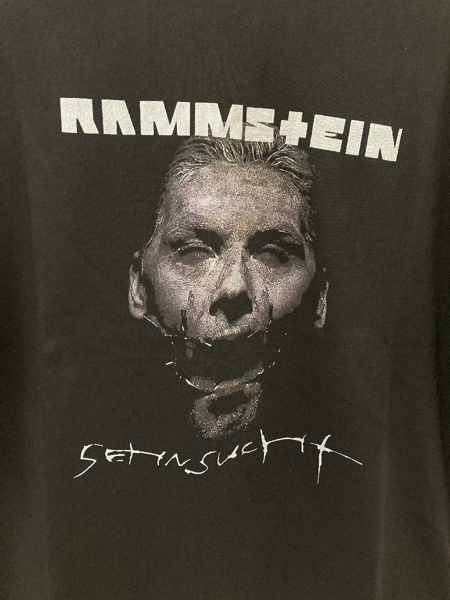 VETEMENTS 17AW RAMMSTEIN PRINTED T-SHIRT 半袖 Tシャツ ブラック M 中古 TN 1の画像2