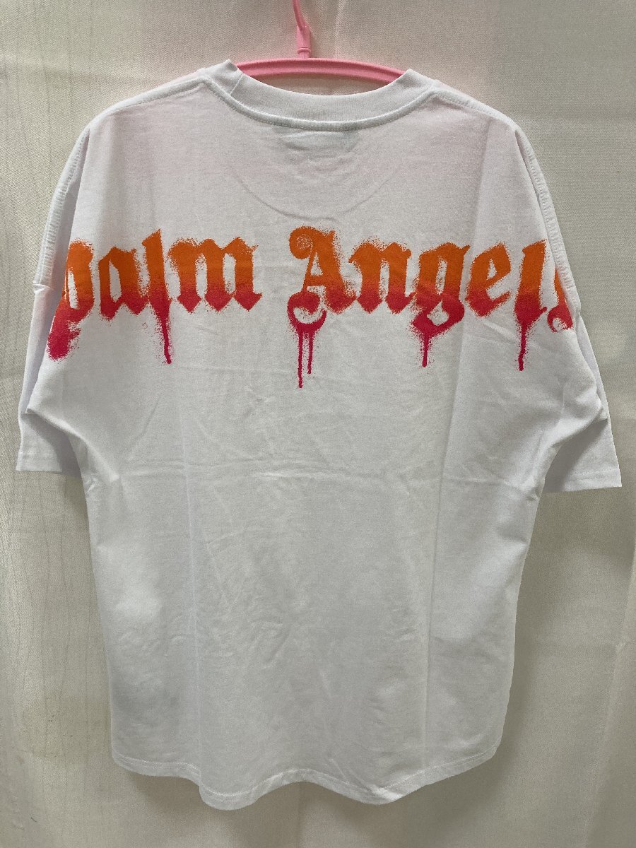 Palm Angels Script Logo Tee T-shirt 半袖 Tシャツ ホワイト M 中古 TN 1の画像1