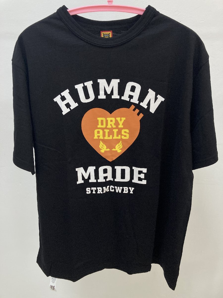 HUMAN MADE ヒューマンメイド GRAPHIC T-SHIRT Tシャツ 半袖 ブラック L 中古 TJ 1の画像1
