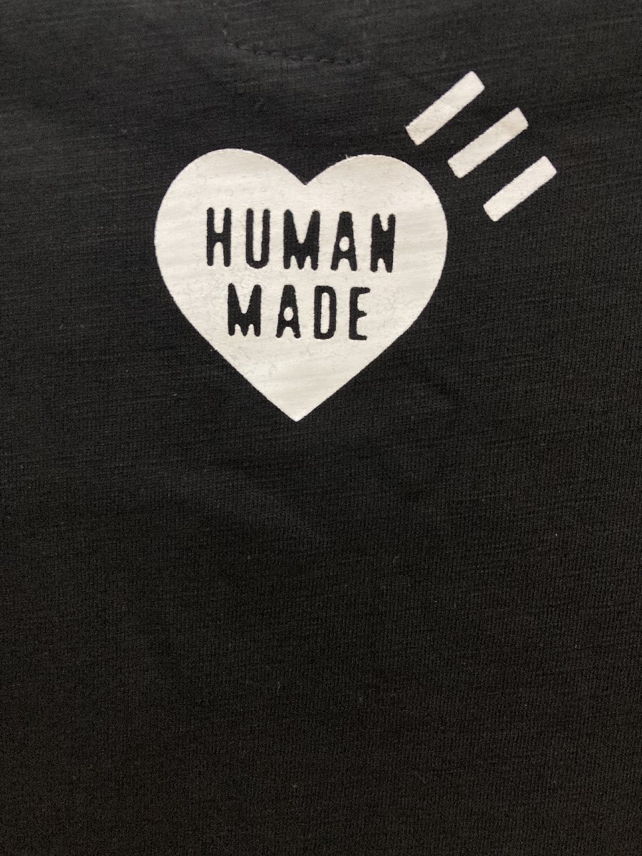 HUMAN MADE ヒューマンメイド GRAPHIC T-SHIRT Tシャツ 半袖 ブラック L 中古 TJ 1の画像5