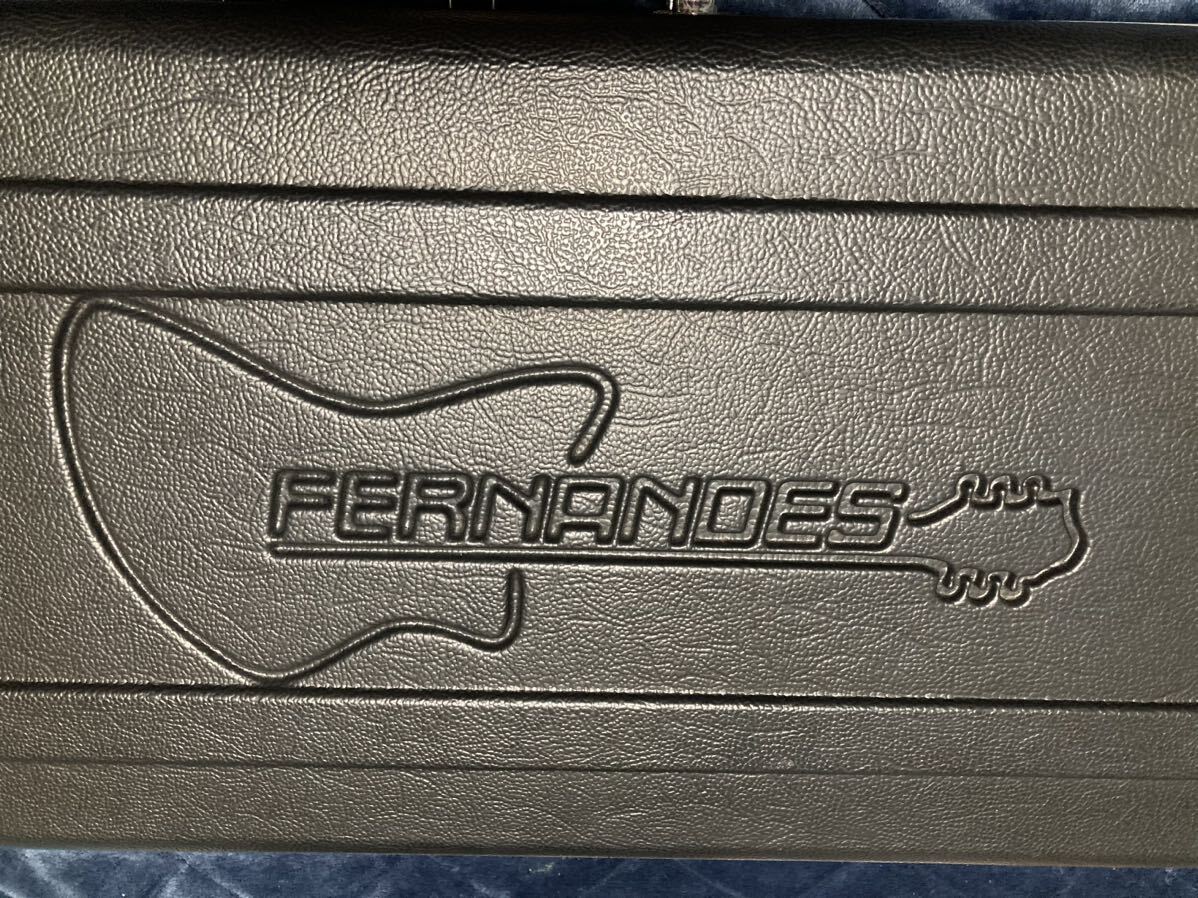 中古 FEANANDESハードケース ギターケース フェルナンデスの画像6