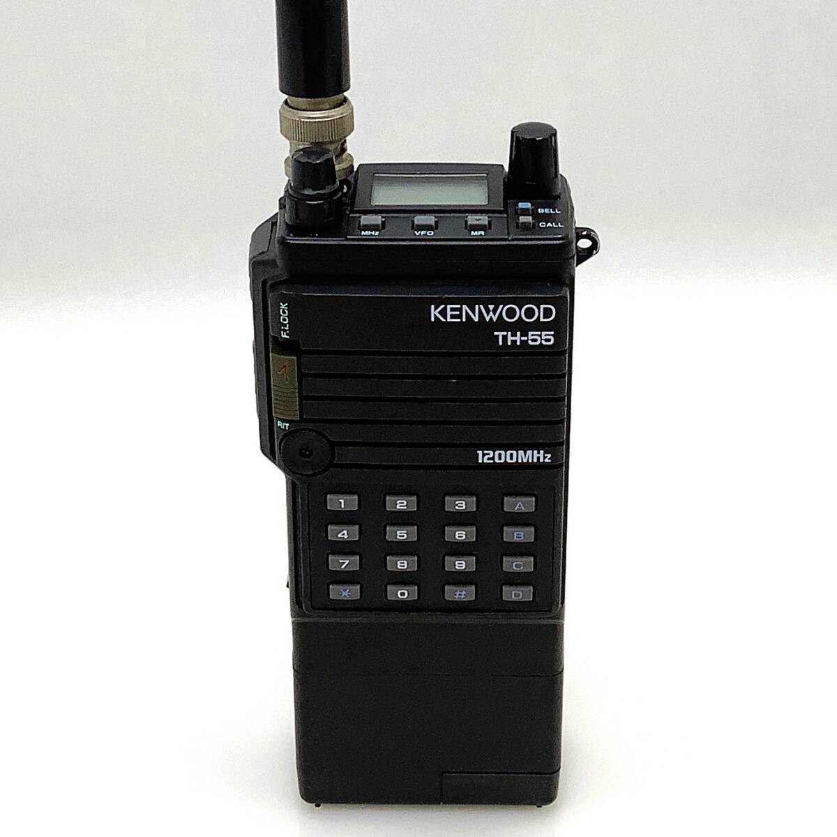 KENWOOD TH-55 ハンディトランシーバー 1200MHz 中古品 DC-1 アダプター アンテナ付き ケンウッドの画像1