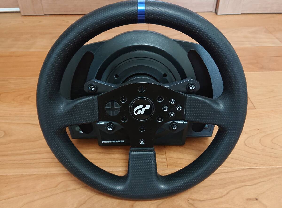 【正規品美品完全動作品】T300RS-GT EDITION/T3PA GT/PS5 PS4 PS3 PC対応 Thrustmaster スラストマスター ハンドルコントローラー ハンコンの画像3