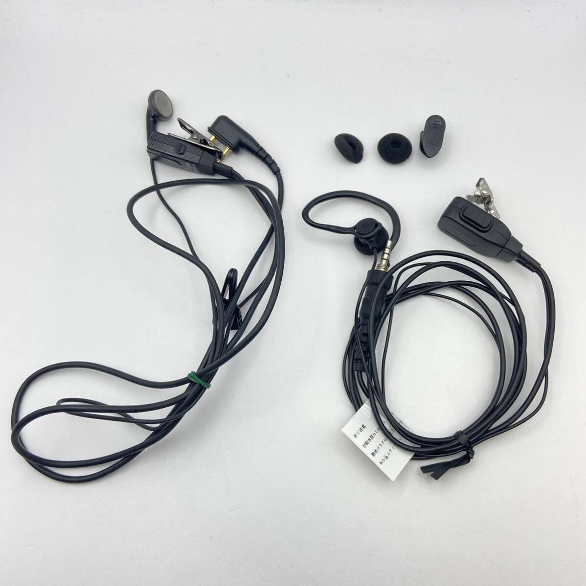 イヤホン インカム アマチュア無線 トランシーバー用 ICOM 2本セットの画像2