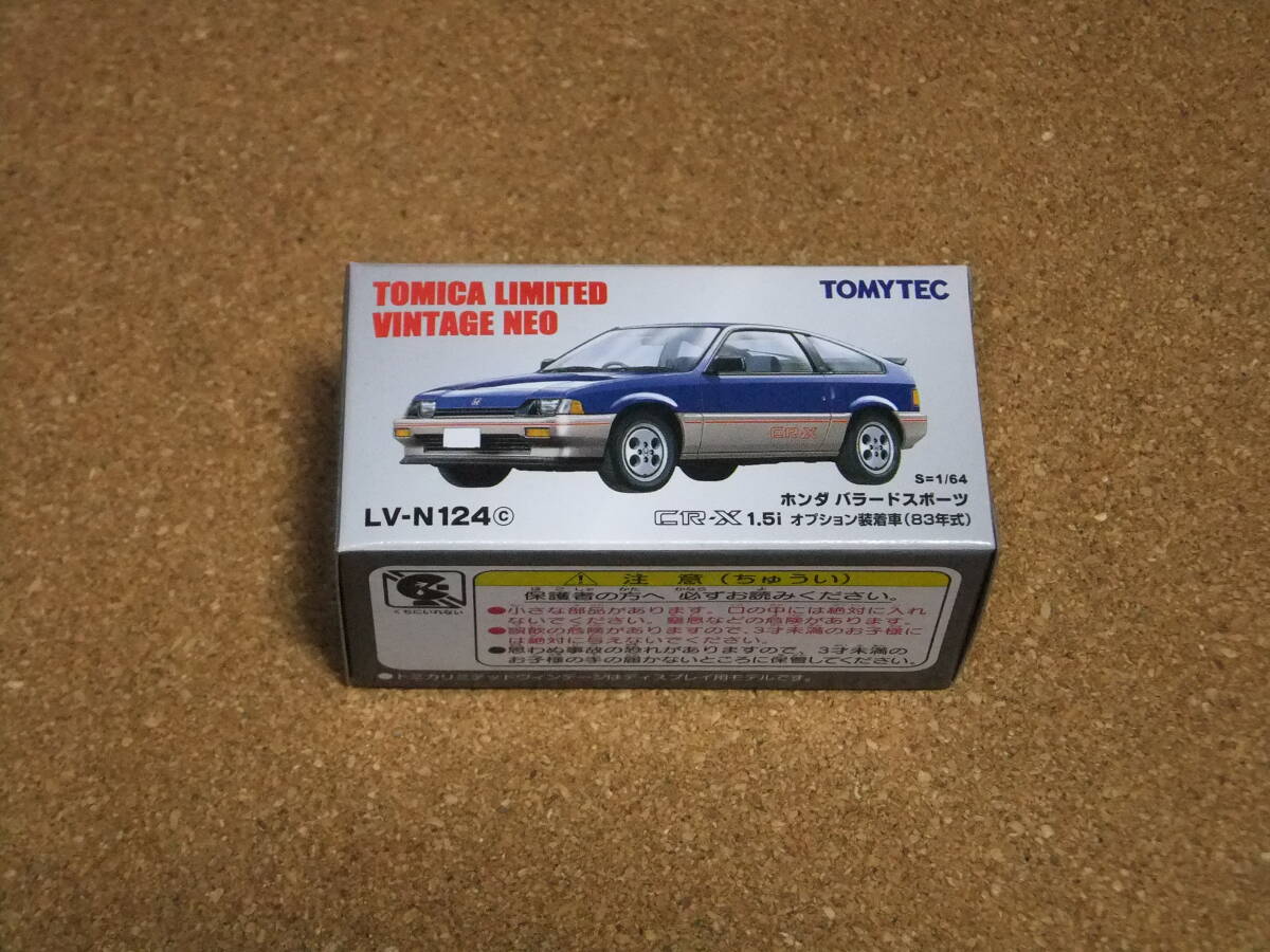 TOMICA LIMITED VINTAGE NEO LV-N124c ホンダバラードスポーツCR-X1.5i・LV-N131a フィアットパンダ1100CLX・LV-N132a スバル レガシィGT_画像4