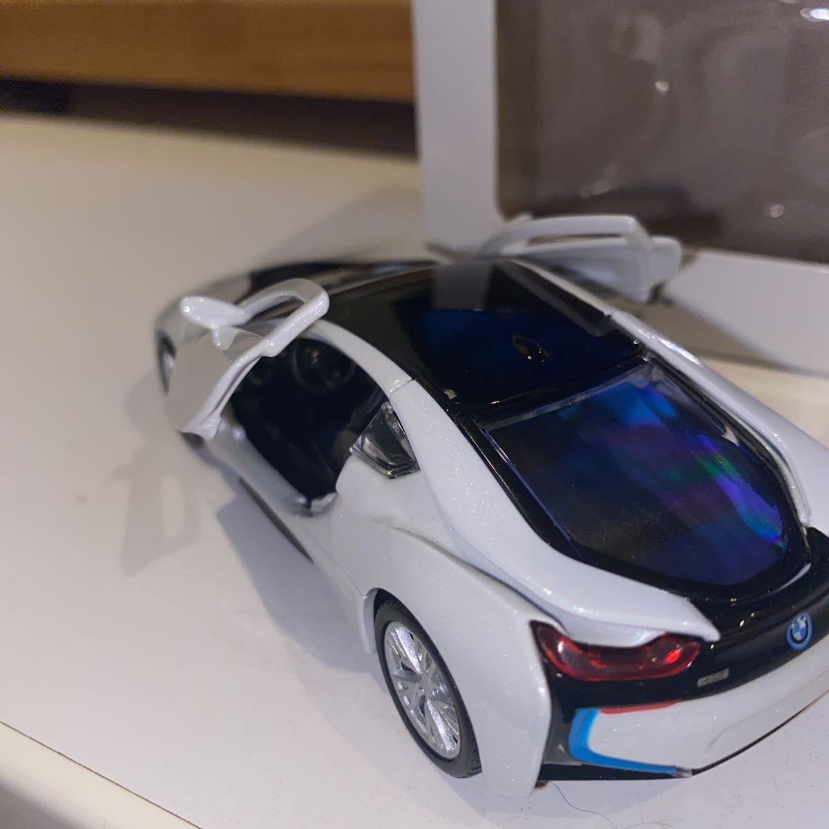  new goods unused BMW original i8 pull-back car 1/41 scale 