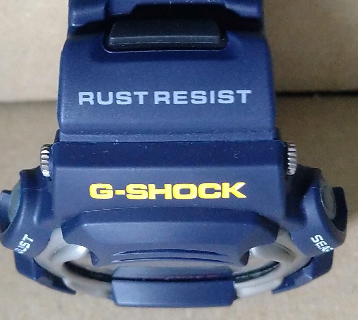 *G-Shock MEN IN NAVY&KAHKI GULFMAN DW-9700NK-2JR new goods * unused * battery replaced 