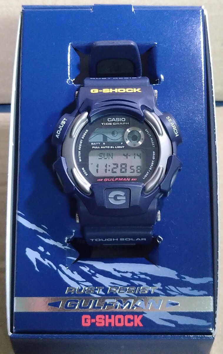 ★G-Shock MEN IN NAVY＆KAHKI GULFMAN DW-9700NK-2JR 新品・未使用★電池交換済_画像6