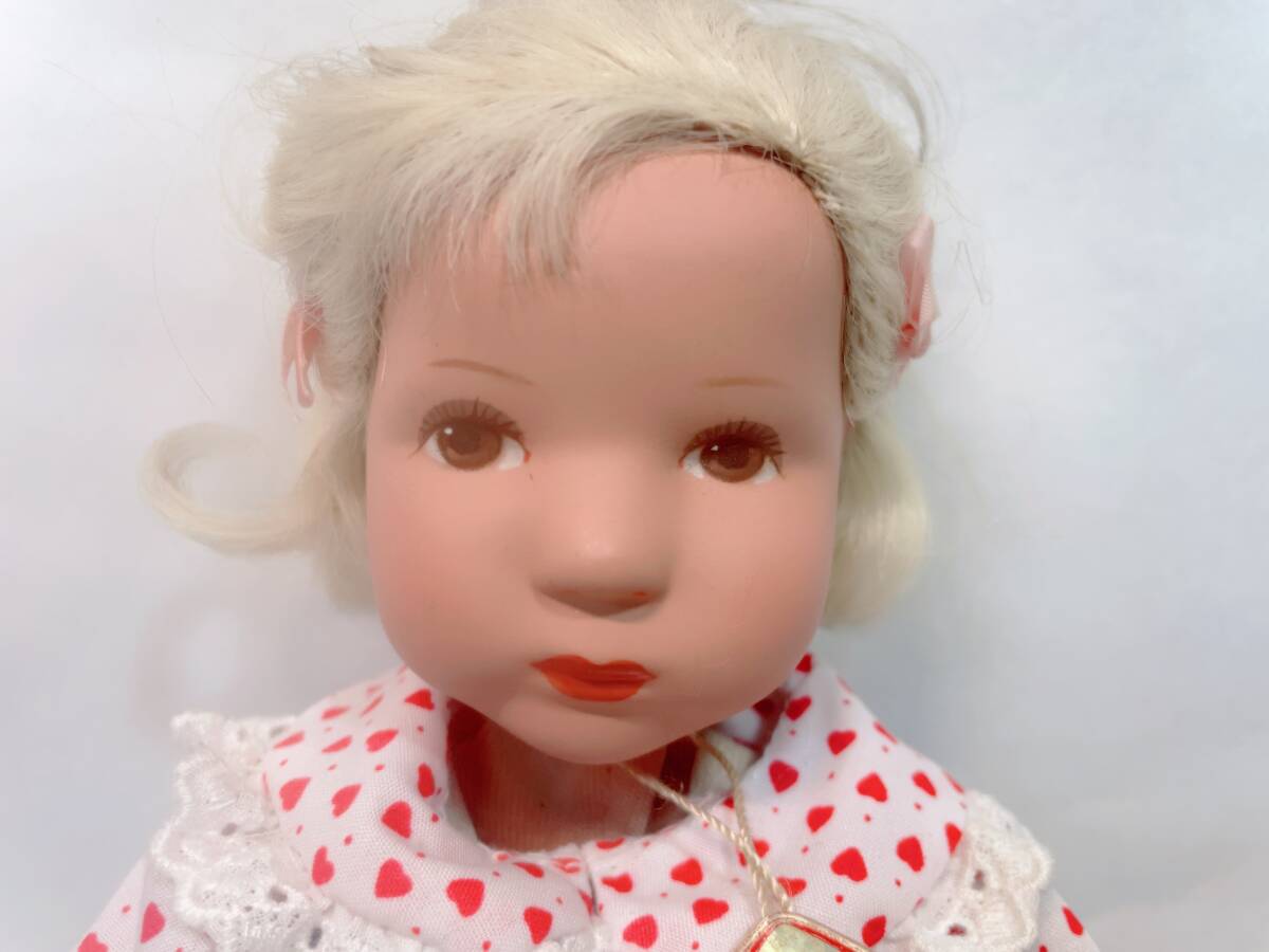 【管：TNT018】●西洋アンティーク 女の子針金入り人形 赤ちゃん人形 ケテクルーゼ ドイツ アンティーク 全長約24㎝ 2体セットの画像4