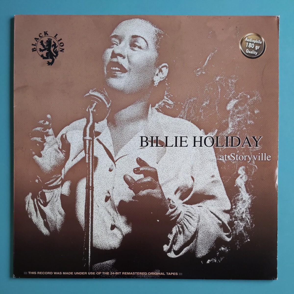 【ドイツ盤/試聴済LP】BILLIE HOLIDAY『at Storyville』ビリー・ホリデイ★180ｇ重量盤★2002年BLACK LION LP877625-1★24-BIT-REMASTEREDの画像1