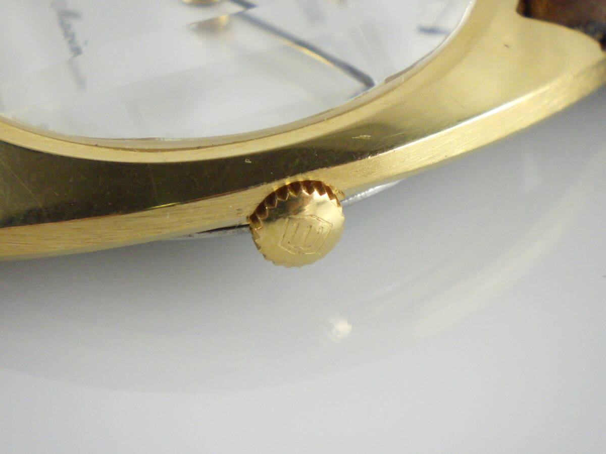 デッドストック WALTHAM ウォルサム Maxim マキシム 手巻き ゴールド カットガラス メンズ 腕時計 機械式 アンティーク ビンテージ 224の画像6