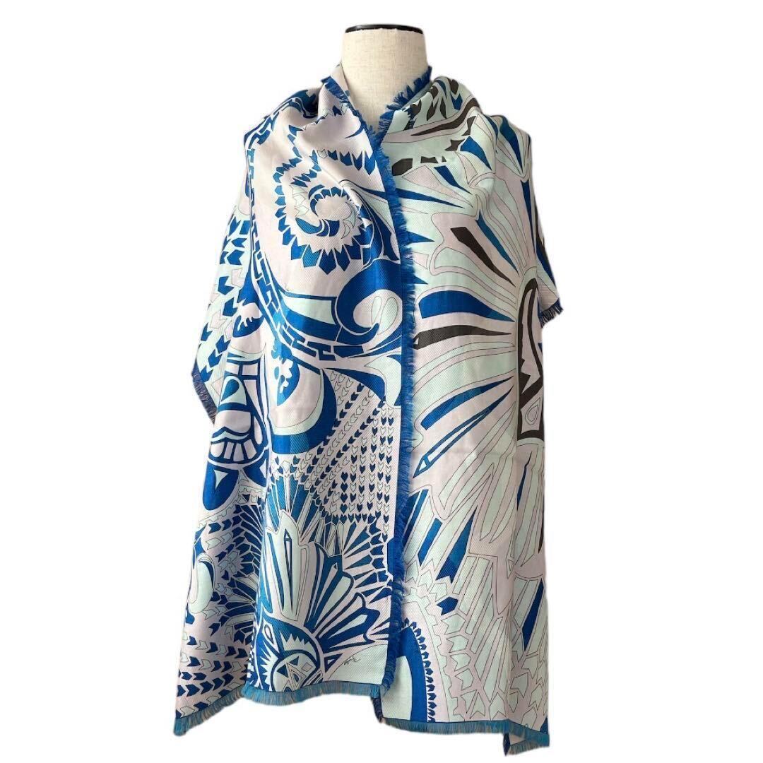  Emilio Pucci silk . stole shawl 