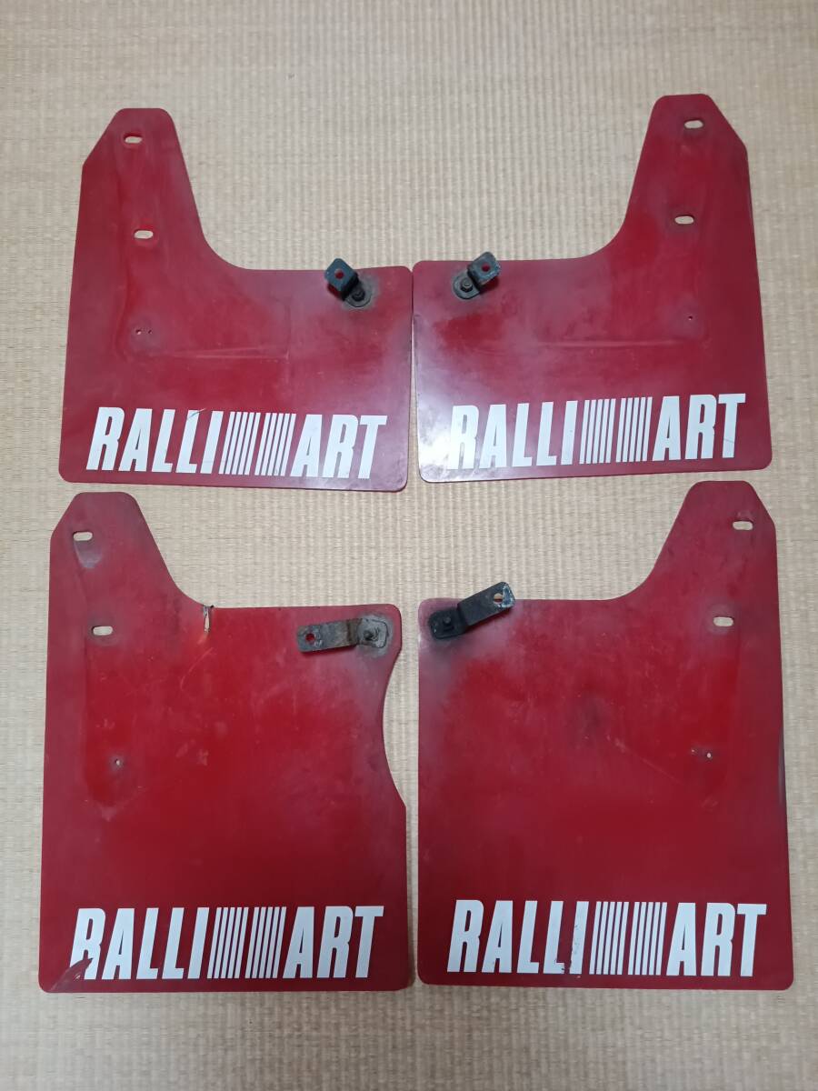 ★ランサーエボリューション・ＣＰ９Ａ・ラリーアート・ＲAＬＬＩAＲＴ・マッドフラップ・マッドガード・中古トミーマキネン・トミマキ対応_画像1