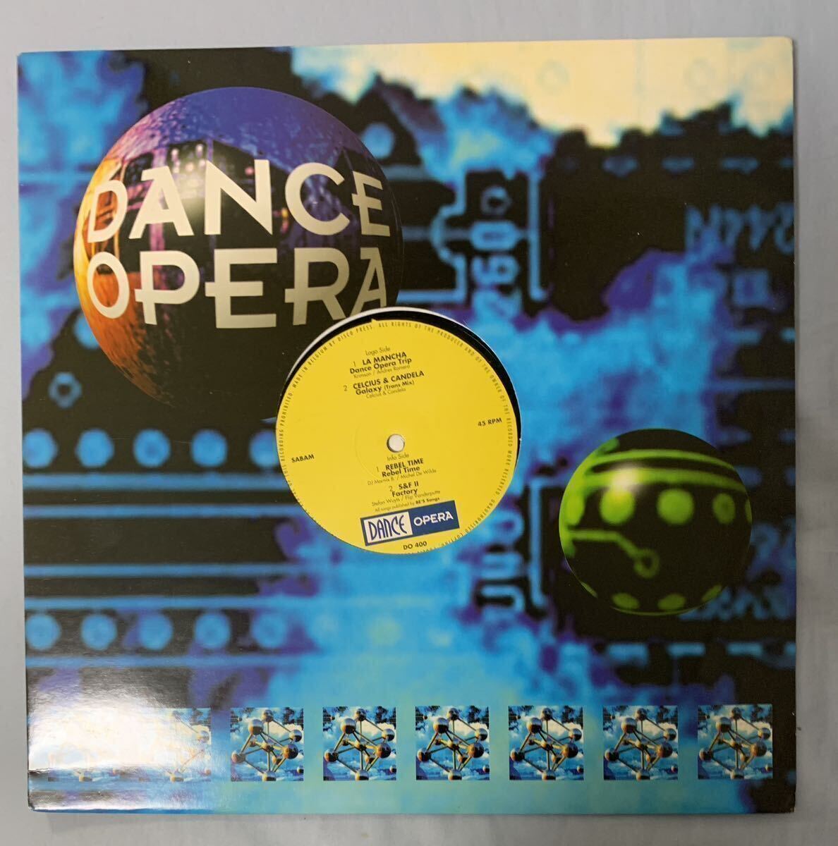 Belgiumオリジナル盤12EP Dance Opera Vinyl Trip 1 Trance Hard Trance_画像2
