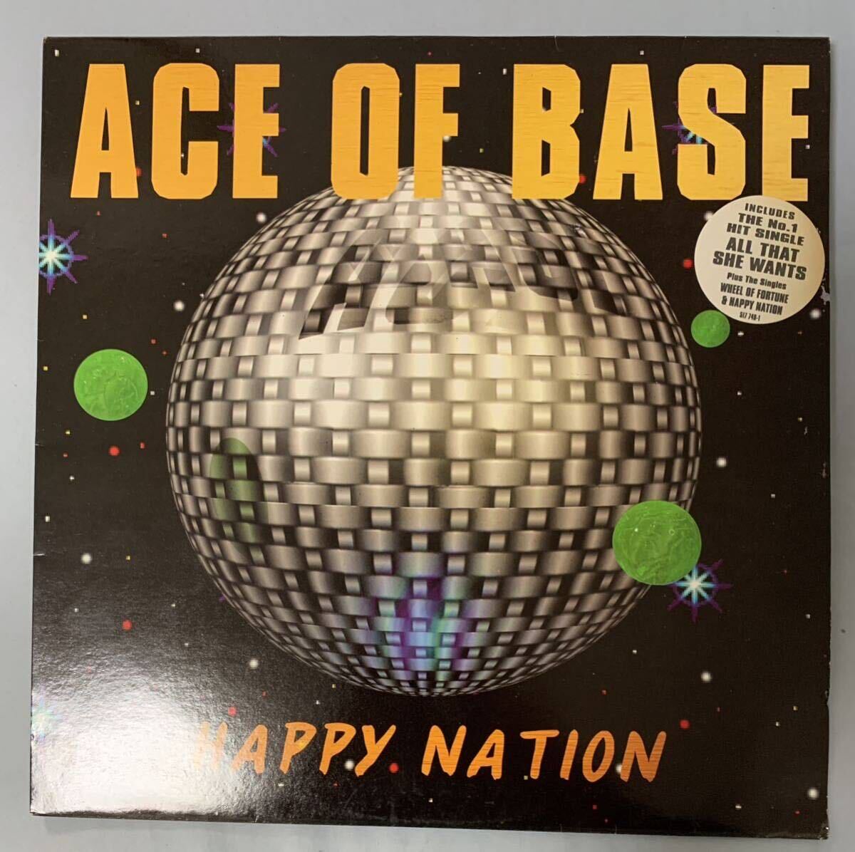 UKオリジナル盤LP Ace Of Base Happy Nation バングラの画像1
